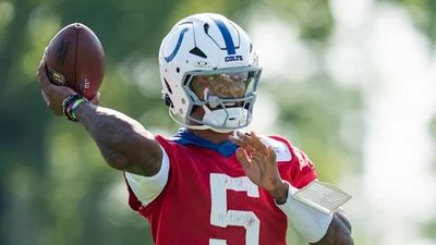 Colts' Anthony Richardson (finger) could practice Saturday after an injury scare