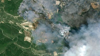 Satellites watch France's largest wildfire in 75 years burn an area larger than Paris