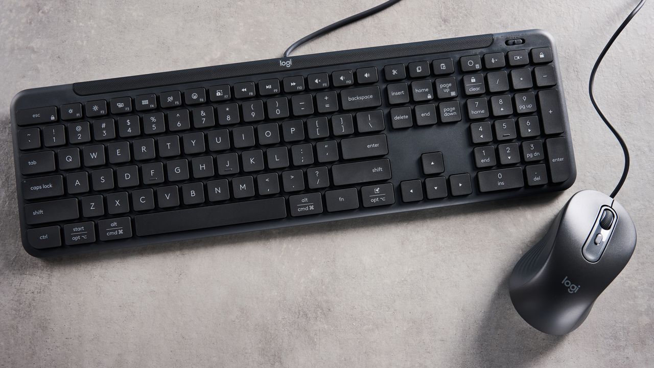 This wired Logitech keyboard is the smartest $49…