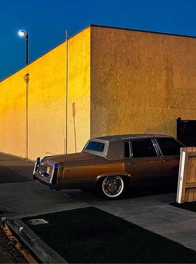 ‘The Cadillac, the shadow, the LA sky – it was all laid out for me’: Phil Stockbridge’s best phone picture