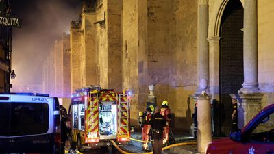 Historic mosque-cathedral reopens after blaze, 'saved', in southern Spain