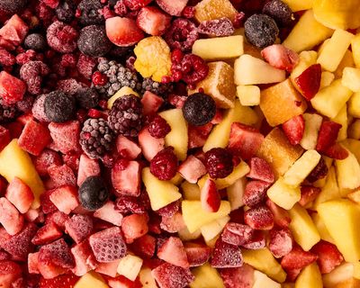 ‘Whizzes up to a vibrant, candyfloss pink’: the best supermarket frozen fruit smoothie mixes