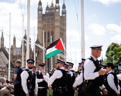 Police arrest 474 people at protest over Palestine Action ban in London