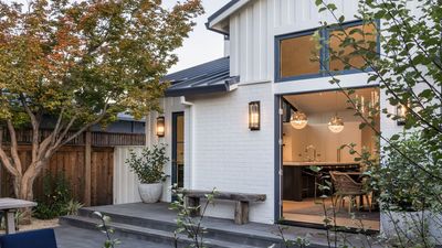 Want to Hide Unsightly Drainpipes? This Decorative Trellis Transforms It Into a Design Feature