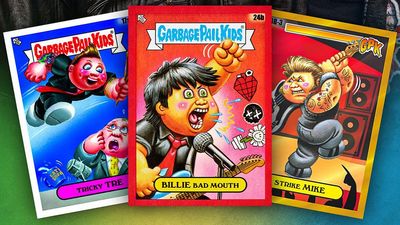 Green Day's bizarre trading card artwork is a retro reminder of the worst movie ever made
