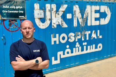 Briton tells of ‘heartbreaking’ moment he put children into body bags in Gaza