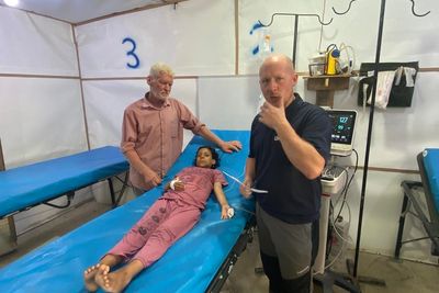 NHS paramedic recalls ‘heartbreaking’ moment he put children into body bags in Gaza