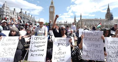 More than 500 people now arrested after protest in support of Palestine Action