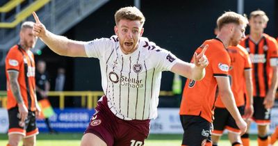 Dundee Utd 2-3 Hearts: Stuart Findlay at the double with late winner