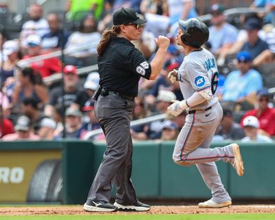‘The dream came true’: Major League Baseball gets its first female umpire