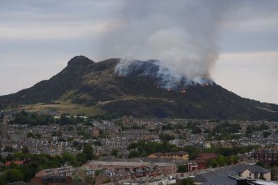 Firefighters continue to tackle wildfire at iconic Arthur’s Seat in Edinburgh