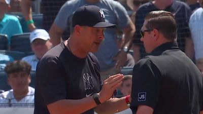 Yankees' Aaron Boone Takes MLB Lead With Fifth Ejection After Outburst vs. Astros