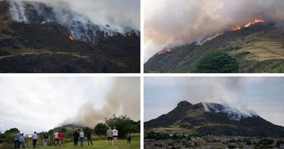20 pictures show fire blazing at Arthur's Seat landmark