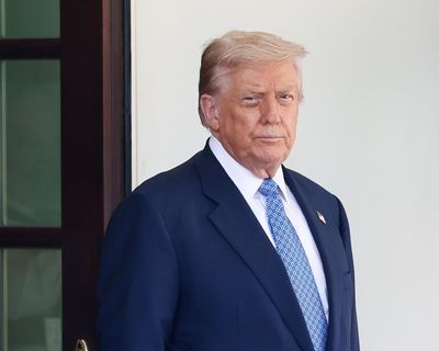 Trump orders homeless people he passed en route to golf course to leave Washington DC