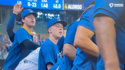 Brewers Dugout Was So Pumped Watching Isaac Collins' Walk-Off Home Run vs. Mets