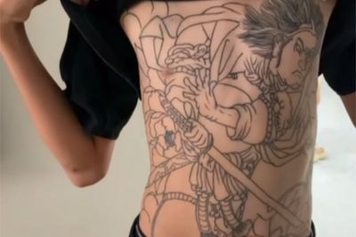 14-year-old boy tattooed without parental consent