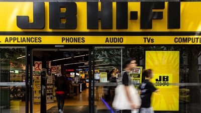JB Hi-Fi boosts profits but shares slip on CEO exit