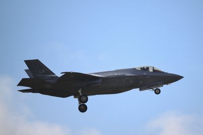 British F-35 stealth jet makes emergency landing in Japan after mid-air malfunction