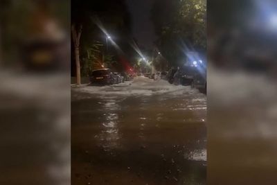 Burst water main floods Islington streets as dozens evacuated from their homes