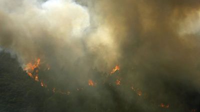 Thousands of firefighters combat three major fires in Portugal