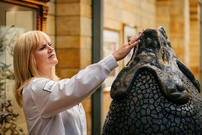 Alien egg goes on display at the National History Museum