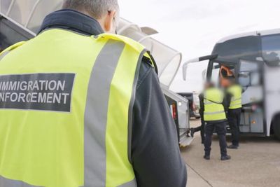 ‘Deport now, appeal later’: Foreign criminals deported from UK in newly released Home Office footage