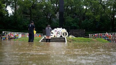 Several people reported missing after powerful rains lash southern Japan