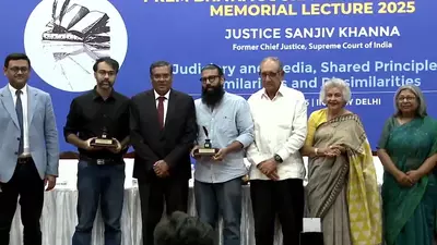 ‘Has free speech widened to include more voices and dissent?’: Ex-CJI Khanna at Prem Bhatia awards