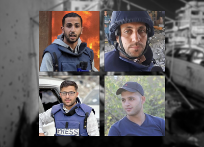 Here are the names of the journalists Israel killed in Gaza