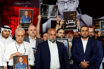 Al Jazeera Journalists Hold Vigil For Staff Slain In Gaza