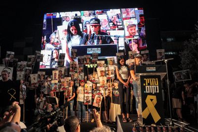 ‘ Every airstrike could cost him his life’: Families of Israeli hostages plead for end to war