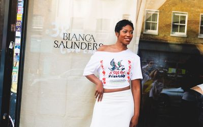 Menswear designer Bianca Saunders’ favourite things