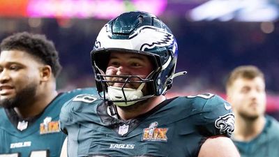 Eagles' Landon Dickerson Thought to Have Torn Meniscus in Practice