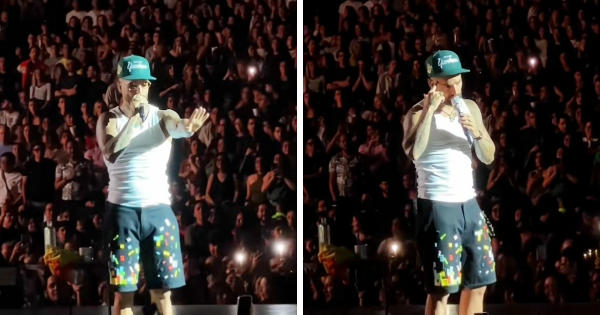Stop Concert Singer Abruptly Stops Concert After Spotting…
