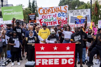 US protesters say Trump using ‘crime emergency’ to justify DC takeover