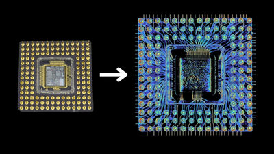CT scan peels back the layers of time to reveal the engineering within Intel’s iconic 386 CPU — exposing intricate pin mapping, hidden power planes, and more