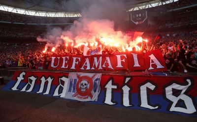Crystal Palace's anti-Marinakis chant is latest dig at Nottingham Forest owner as cup winners lose UEFA appeal