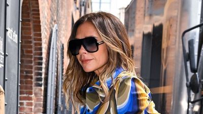 Victoria Beckham confirms a wide-brimmed straw sun hat is the chicest heatwave essential