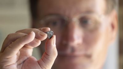 Meteorite that crash landed through Georgia man's roof is 20 million years older than Earth, scientists say