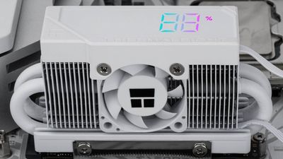 Oh cool, we've got screens on SSD coolers now. For reals. I wonder what they'll slap one on next