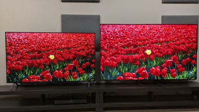 I tested Samsung and LG's cheapest OLED TVs side-by-side to see which TV comes out on top – here's what happened