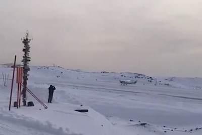How a teen pilot ended up stranded at an Antarctic military base