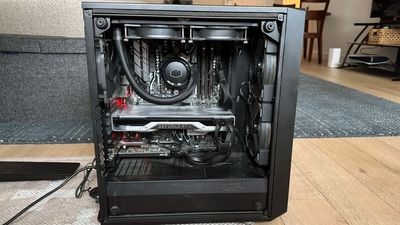 My PC won't shut off this ugly red RGB light — my motherboard has become my biggest aesthetic annoyance