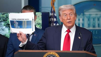 Donald Trump lies through his teeth and takes over D.C., dangles sword over New York, Chicago and ‘other cities’