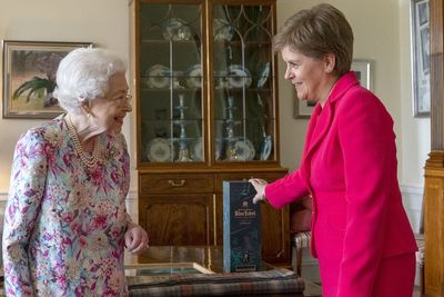 Audience with late Queen more nerve-racking than FMQs, recalls Sturgeon