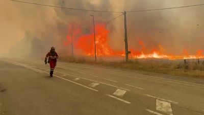 Man Killed In Spain Wildfire As European Heatwave Intensifies