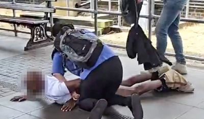 Tube passengers who tackled man with trousers down investigated by police
