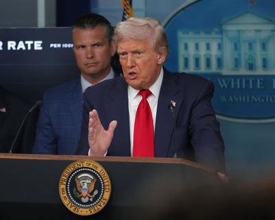 Trump will ignore crime reduction data for the political value of a show of force