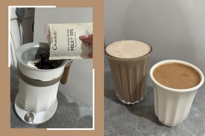 The Hotel Chocolat velvetiser makes ‘perfect drinking chocolate’ every time