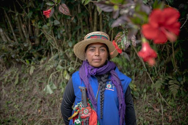 Violent guerrillas are taking Colombia's children. Unarmed Indigenous groups are confronting them